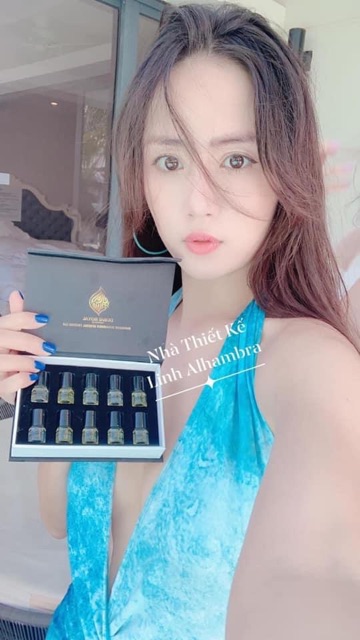 Giá sỉ - Set 10 chai Tinh Dầu Dubai 10 mùi - chuẩn | Thế Giới Skin Care