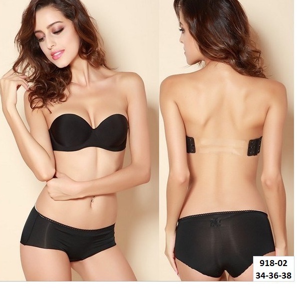 Áo Lót Đúc chống tụt kèm dây trong + dây vải MS918