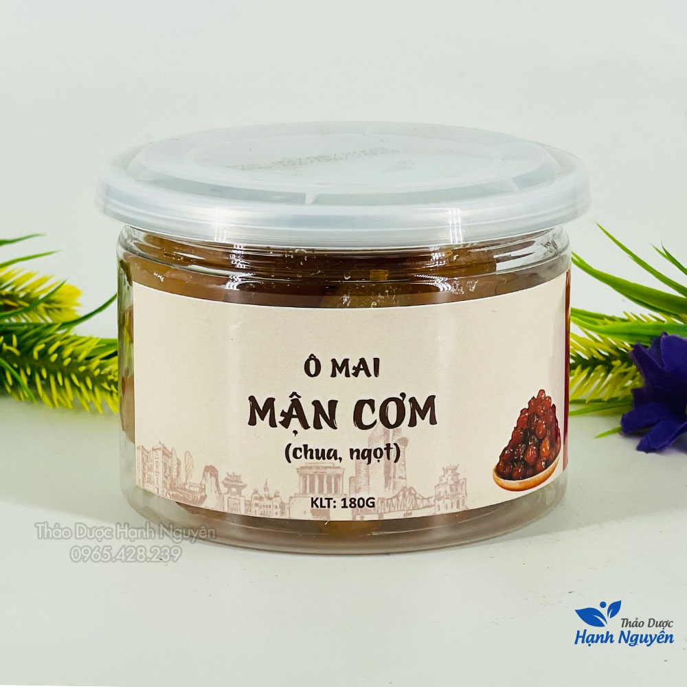 Ô mai mận cơm dẻo chua ngọt (Đồ ăn vặt, đặc sản Hà Nội, xí muội) - Thảo Dược Hạnh Nguyên