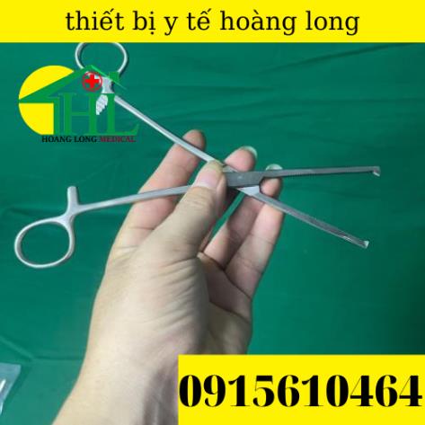 Panh Y Tế, Panh Thẳng Có Mấu 20cm - Hàng Pakistan