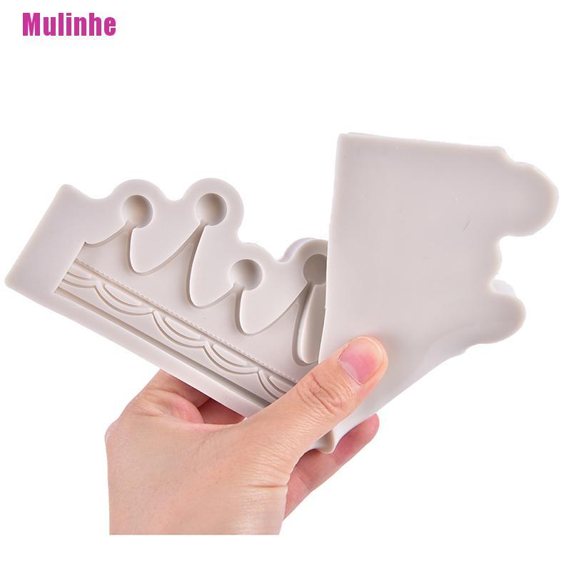 Khuôn silicone Tạo Hình Vương Miện Trang Trí Bánh