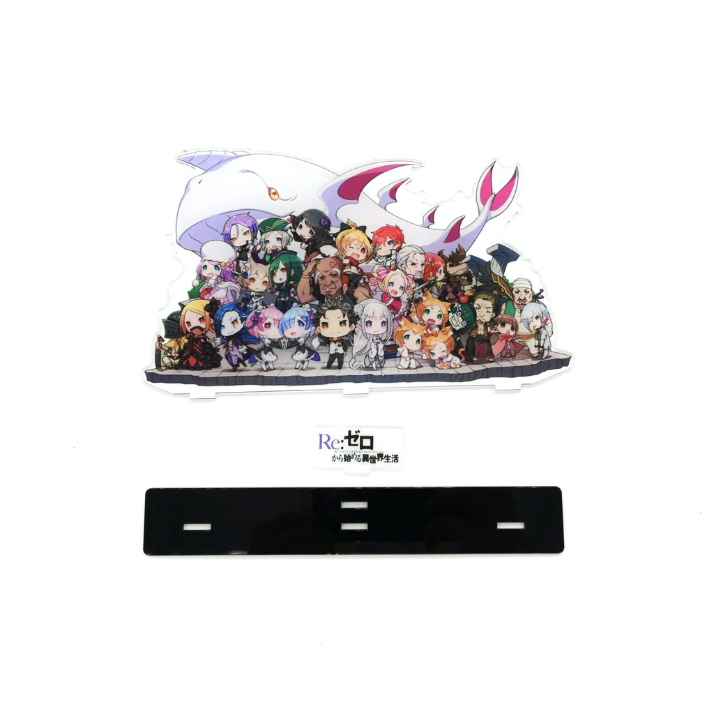 Re Zero Starting Life in Another World group cute version Subaru Rem Ram figure