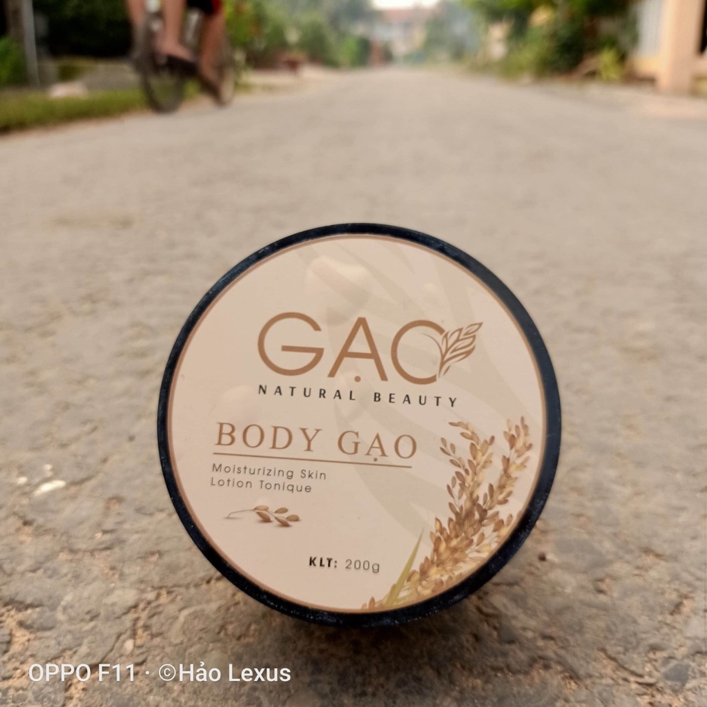 kem dưỡng trắng body gạo