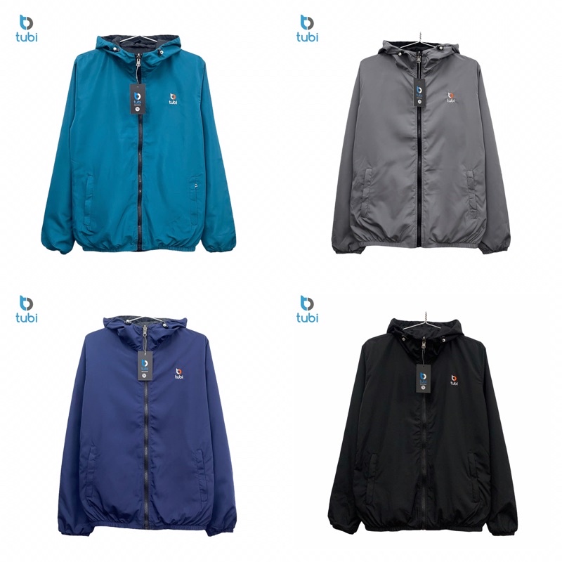 Áo khoác tubi Thiết Kế Nón Liền Nhiều Màu 4 túi