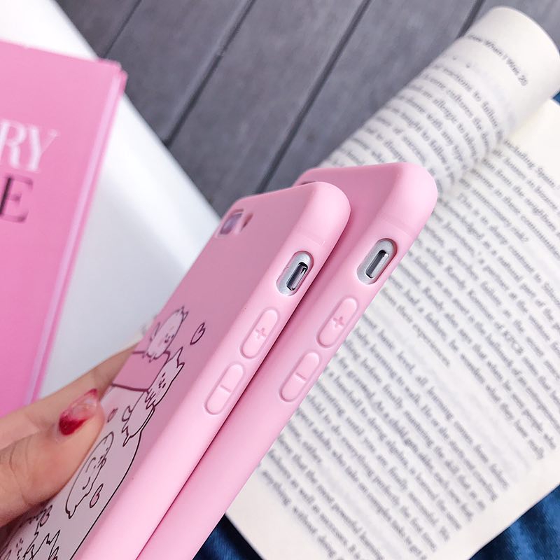 Ốp điện thoại TPU in hình xinh xắn cho Iphone 6 6s 6plus 6splus 7 8 7plus 8plus X XS XR XS Max | BigBuy360 - bigbuy360.vn