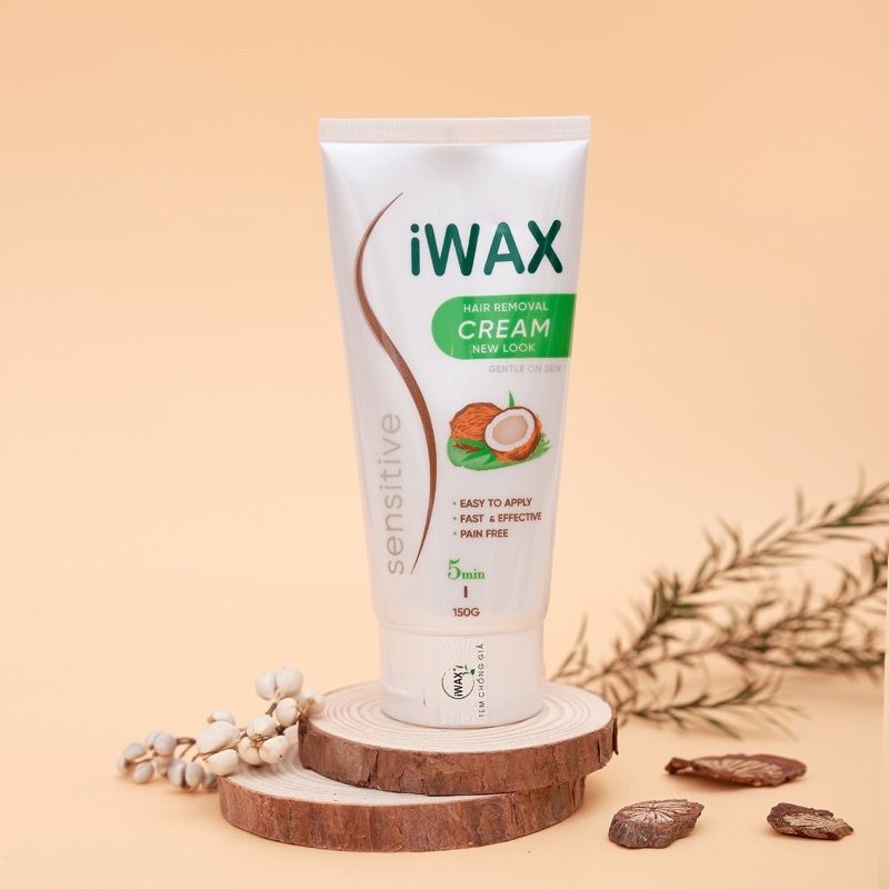 Combo 2 Tuýp Kem Tẩy Triệt Lông Toàn Thân Iwax 150ml