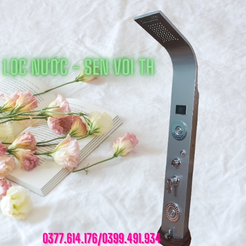 SEN THUYỀN TẮM MASSAGE HIỂN THỊ NHIỆT ĐỘ CAO CẤP - CÓ 2 MÀU: BẠC VÀ ĐỒNG