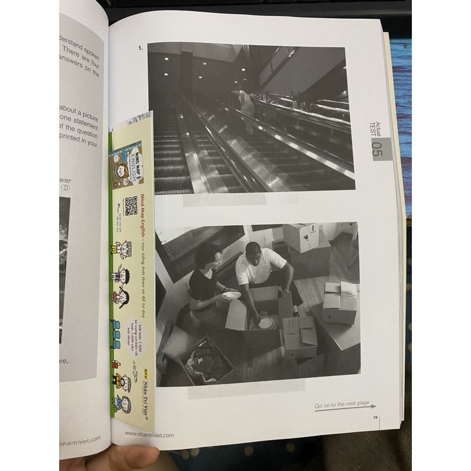 Sách - Tomato Toeic Compact Part 1 &amp; 2 ( Nhân Trí Việt )