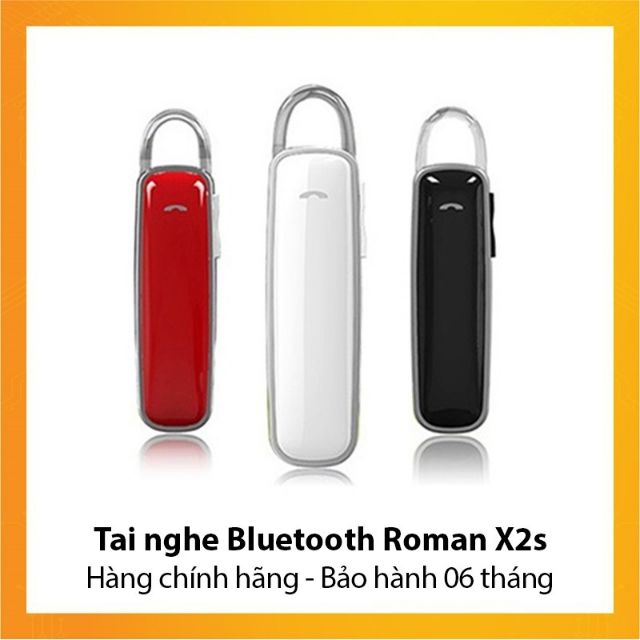 Tai nghe bluetooth X2S chính hangx Roman