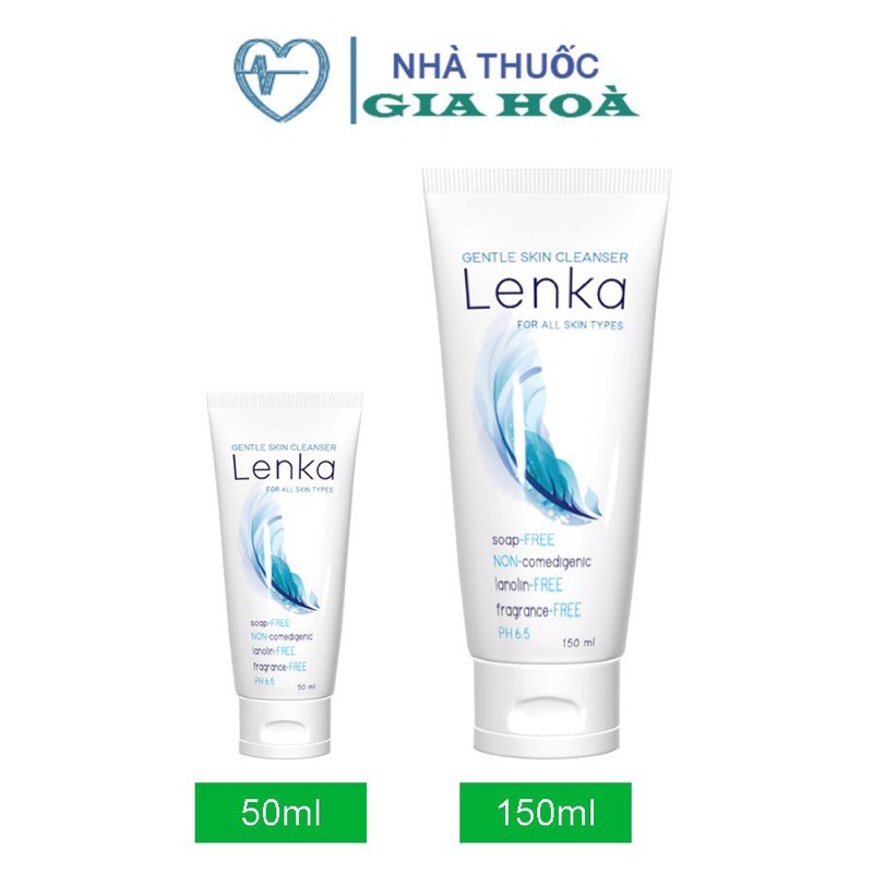Sữa rửa mặt dịu nhẹ Lenka - Nhất Nhất