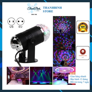 < GIÁ TỐT > ĐÈN LED XOAY VŨ TRƯỜNG 7 MÀU SÂN KHẤU