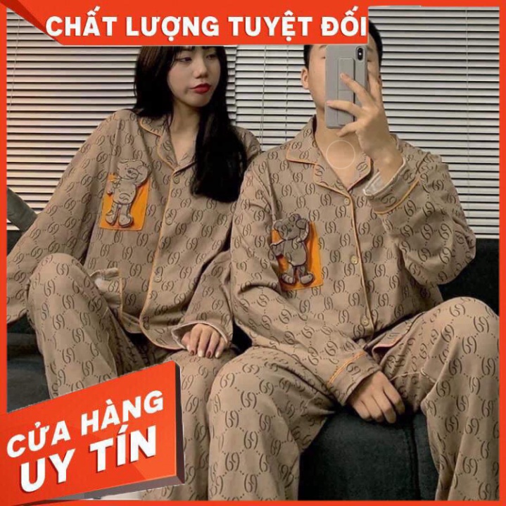 ORDER BỘ ĐỒ NGỦ COUPLE HÌNH CUTE nam nữ ( kèm video + ảnh thật ở cuối ) - Hàng nhập khẩu