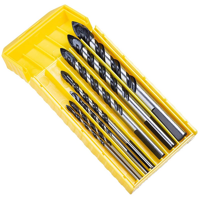 Bộ 7 mũi khoan gạch men gạch men gốm sứ 3 4 5 6 8 10 12mm