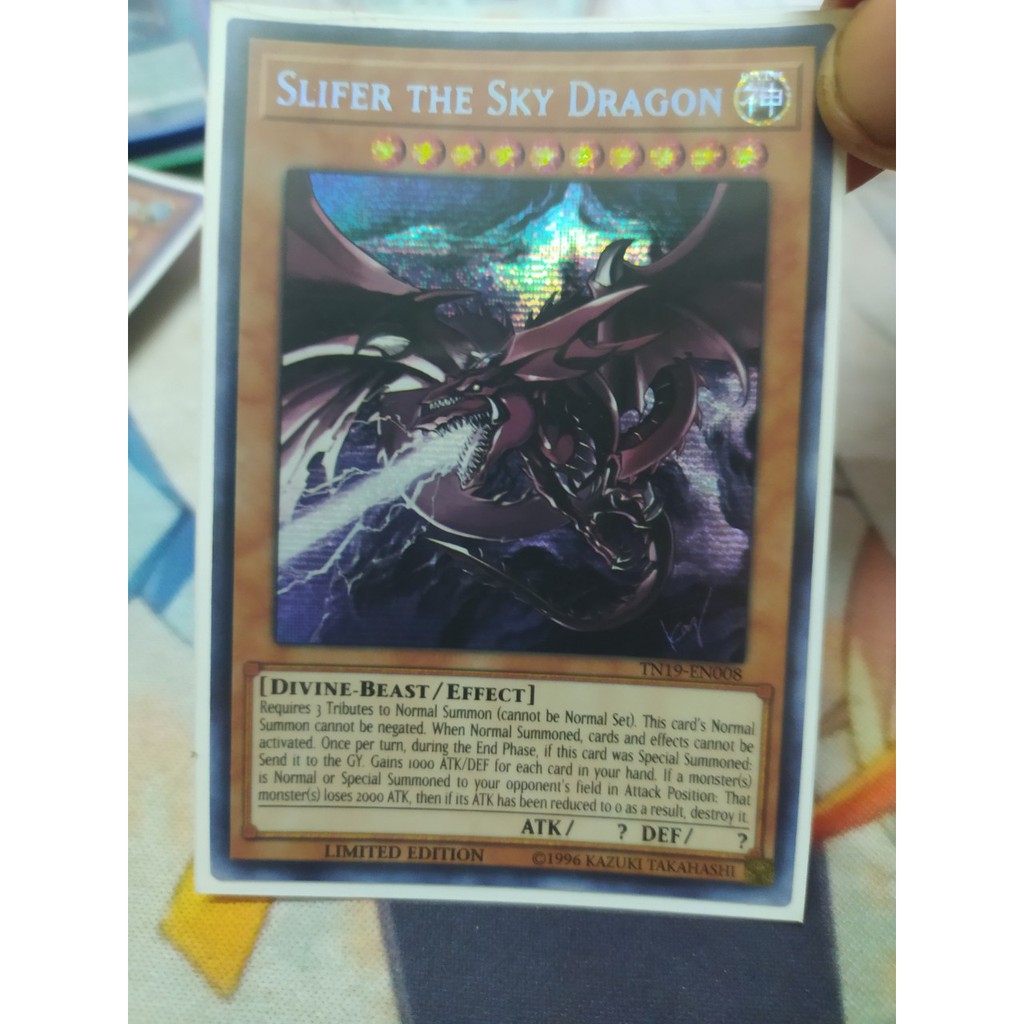 Bài Yugioh Chính Hãng : Thần Ra , Obelisk, Slifer