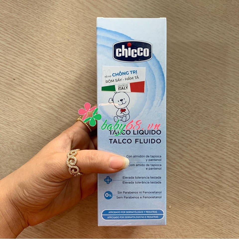Phấn rôm nước 100ml Chicco-0M+