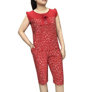 Đồ Bộ Mặc Nhà Tay Cánh Tiên Lụa Hàn Châu