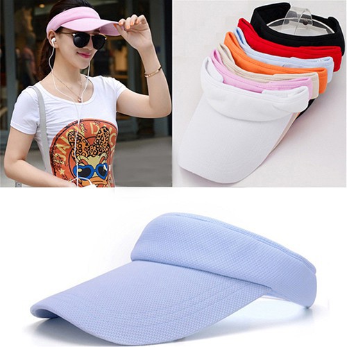 Nón lưỡi trai hở đỉnh đầu đầy cá tính nhiều màu sắc cho nữ