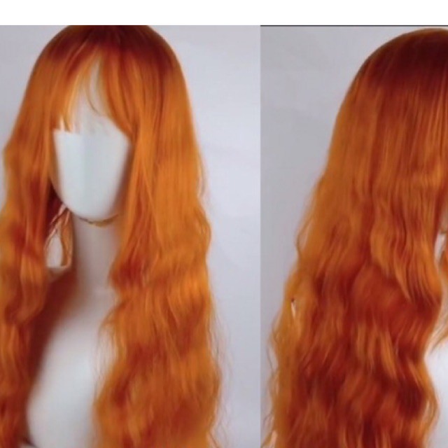 Wig teen xoăn xù nhẹ - tóc giả teen 65cm