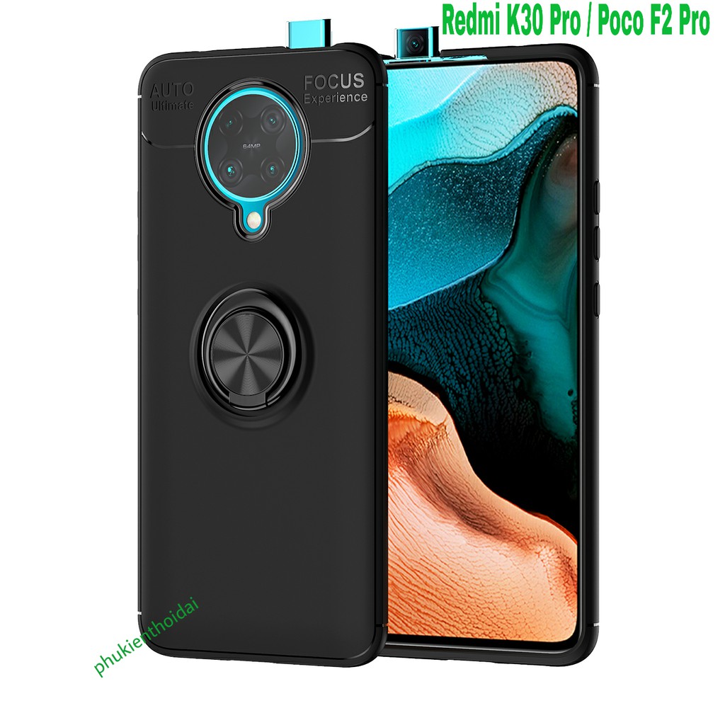 Ốp lưng Redmi K30 Pro / K40 / K40 Pro / Poco F3 / Poco F2 Pro chống sốc giá đỡ hiệu Auto Focus siêu bền 1