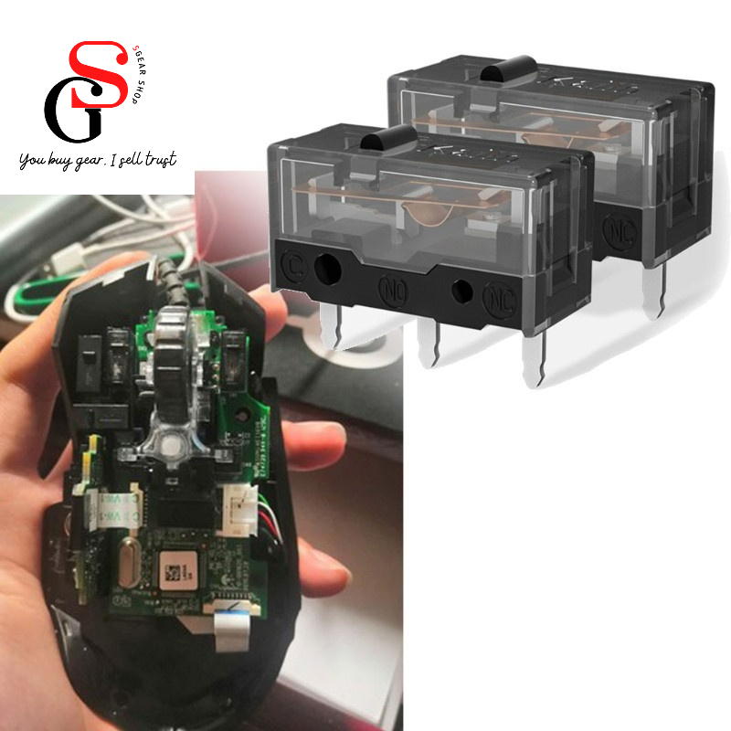KAILH GM 8.0 BLACK 80M MICRO SWITCH chính hãng, click thay thế cho chuột game