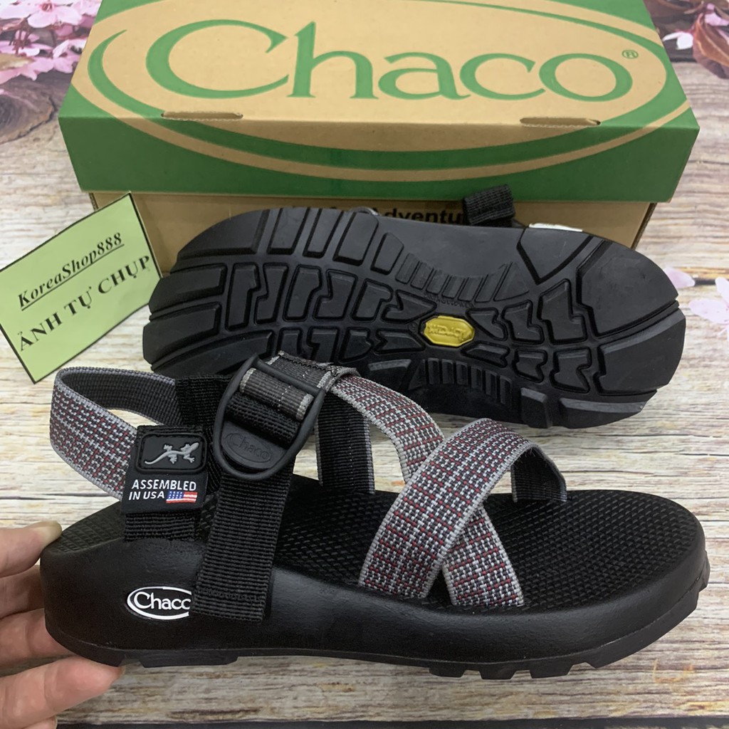 Giày Sandals Nam Chaco Thổ Cẩm D163