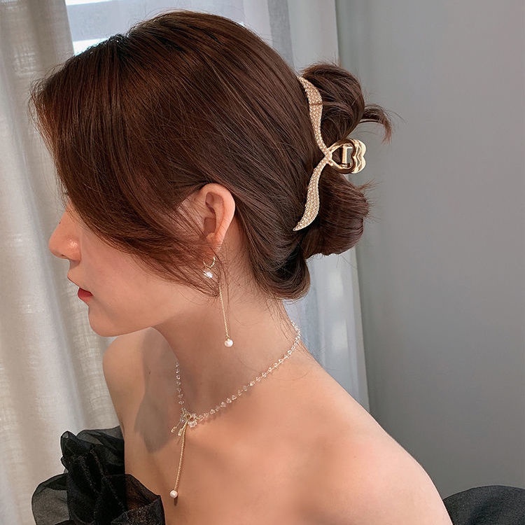 Kẹp Tóc Cỡ Lớn Kẹp Lưng Chất Lượng Cao Cho Nữ