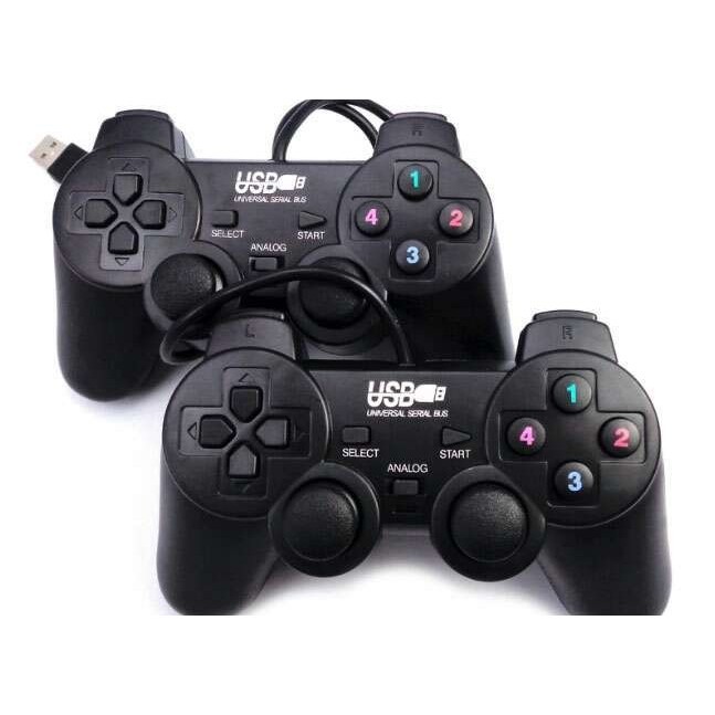 Bộ 2 tay cầm chơi game đôi cho PC