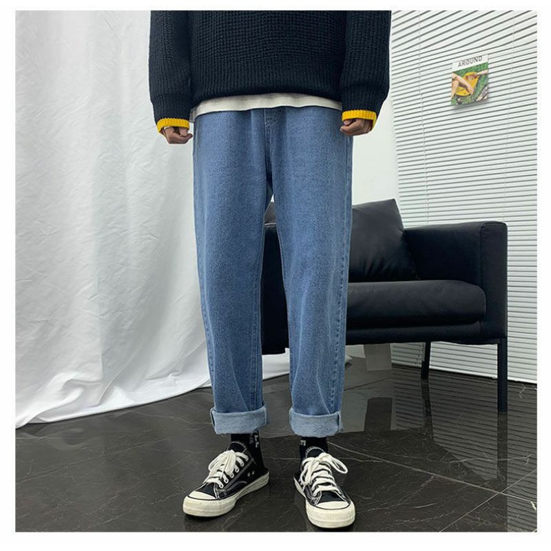 Quần Jean Ống Rộng Nam Nữ Cạp Chun HIPHOP STREETWEAR - Quần Bò Ống Rộng Giá Rẻ | BigBuy360 - bigbuy360.vn