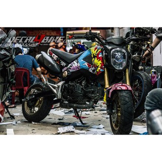 [D4B-Tem chuẩn xịn] Tem trùm xe MSX MANGA