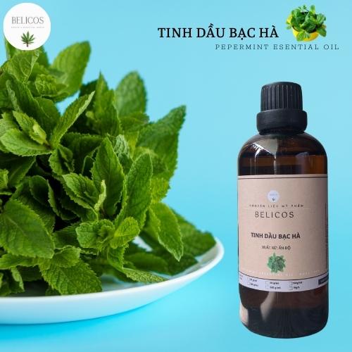 Tinh dầu Bạc Hà 50ml/100ml Pepermint essential oil - Tinh dầu thơm Ấn Độ nguyên chất