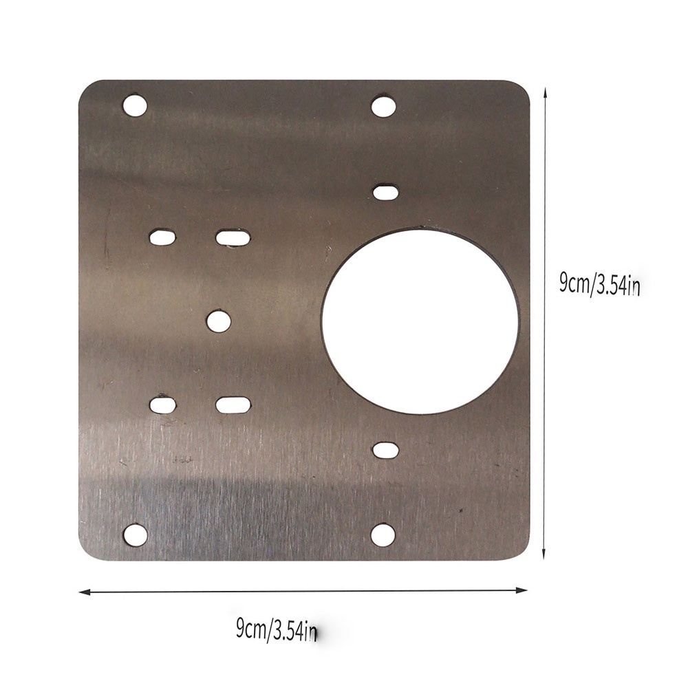 Stainless Steel Cabinet Door Hinge Repair Fixed Plate Reinforcement Installation for Window Cabinet Door