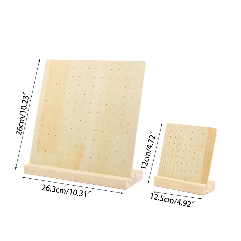 Giá Đỡ Trưng Bày Bông Tai Hình Chữ L 56 132 Lỗ