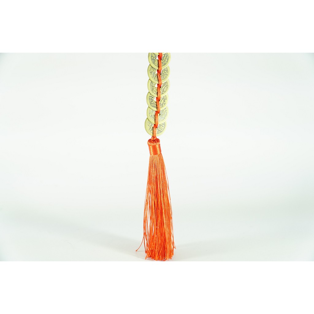 Dây treo cửa, xe hơi 8 đồng xu Bát Đế Bát Trạch phát tài phát lộc | BigBuy360 - bigbuy360.vn