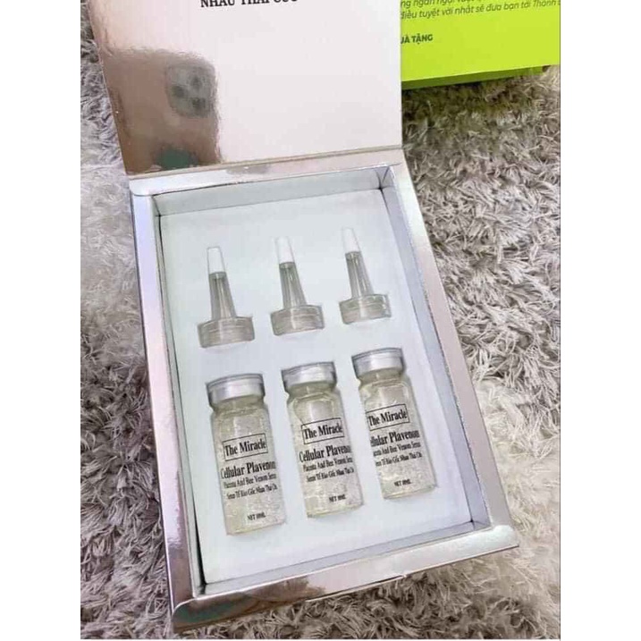 Serum Tế Bào Gốc Nhau Thai Cừu THE MIRACLE _ MÚI XÙ tái tạo và dưỡng trắng da 30ml
