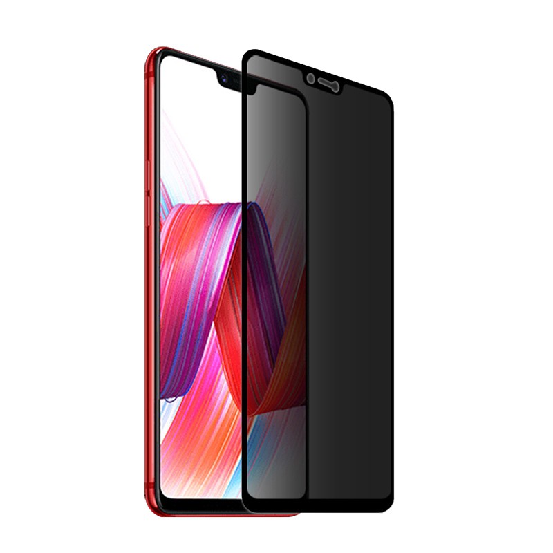 Kính cường lực màn hình bảo vệ quyền riêng tư cho Oppo A3S R15 Pro R15 F7 F7 Youth F9 R17 R16 A85 A79 A77 F5 A73