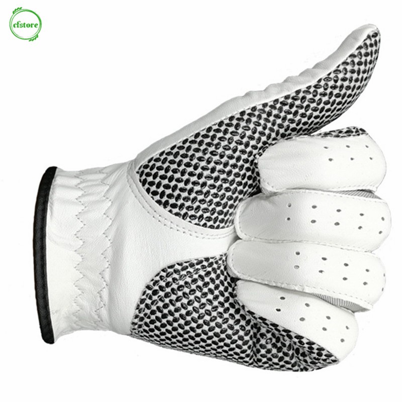 Đôi găng tay chơi golf bằng da cừu chống mòn + trượt thoáng mát cho nam