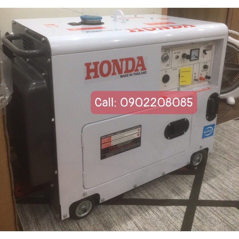 Máy phát điện Diesel Honda Thailand HD8500EC 5.5kw cách âm