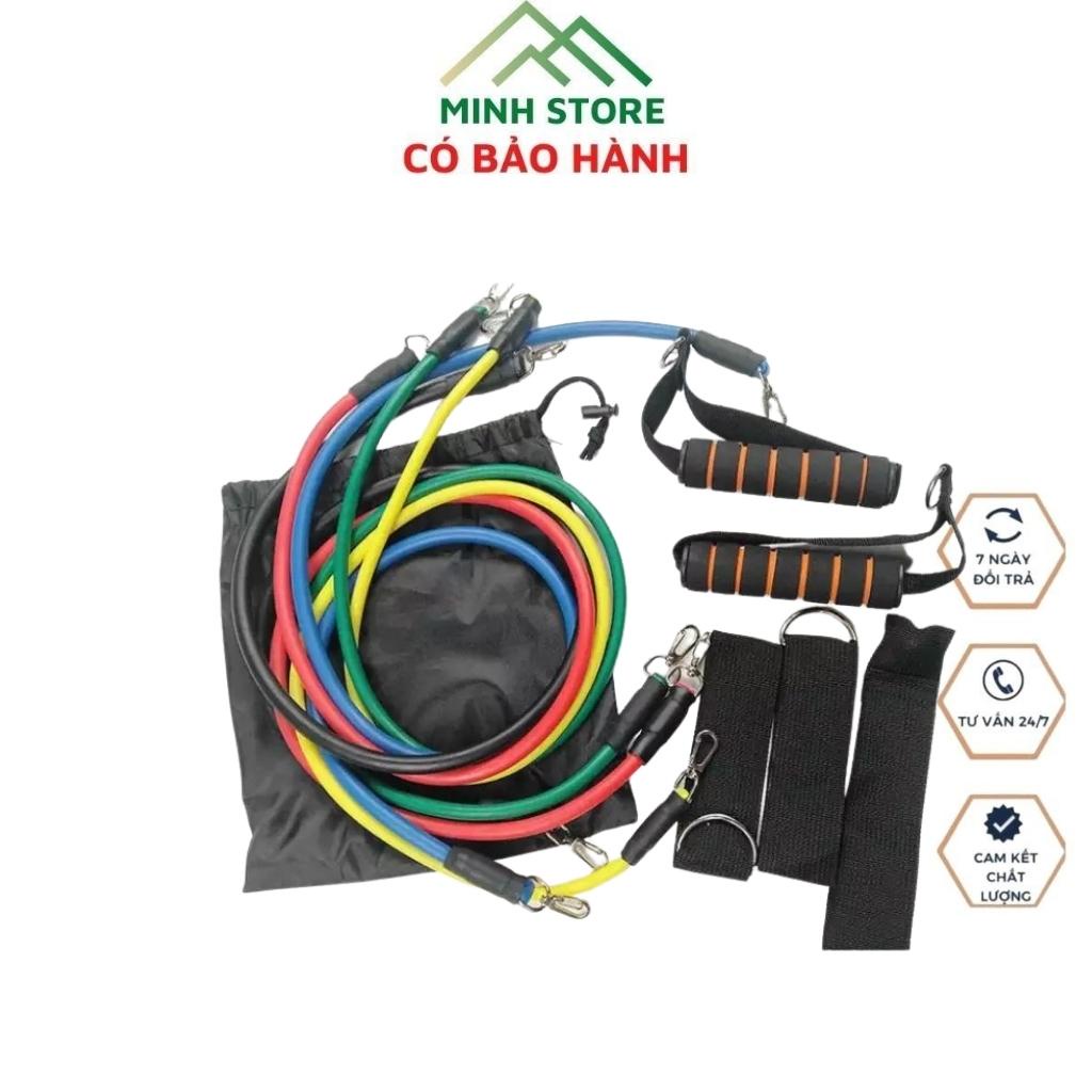 Dây Kéo Ngũ Sắc Đàn Hồi Tập Thể Dục Cao Cấp