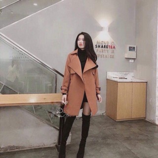 Áo dạ vest dáng dài