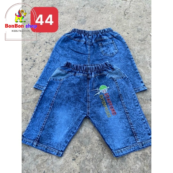 QN01_Quần jen đùi cho bé trai vải mềm co giãn giá tận xưởng size 2t-8t MẪU NGẪU NHIÊN