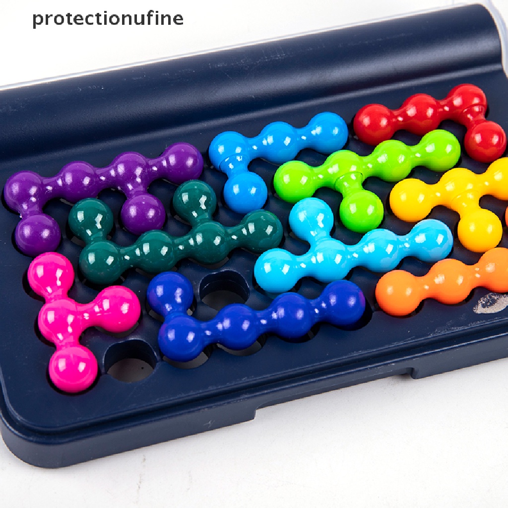 Set đồ chơi Montessori xây dựng logic giải đố IQ thông minh 3D 120 thử thách