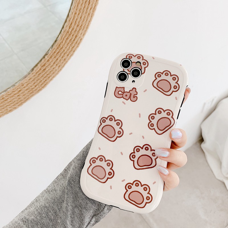 Ốp lưng iphone Cat Biscuit IMD 7plus/ 8plus / x /xs /xsmax/11/ /11 promax/12/12pro/12promax  DT04 - Dino case