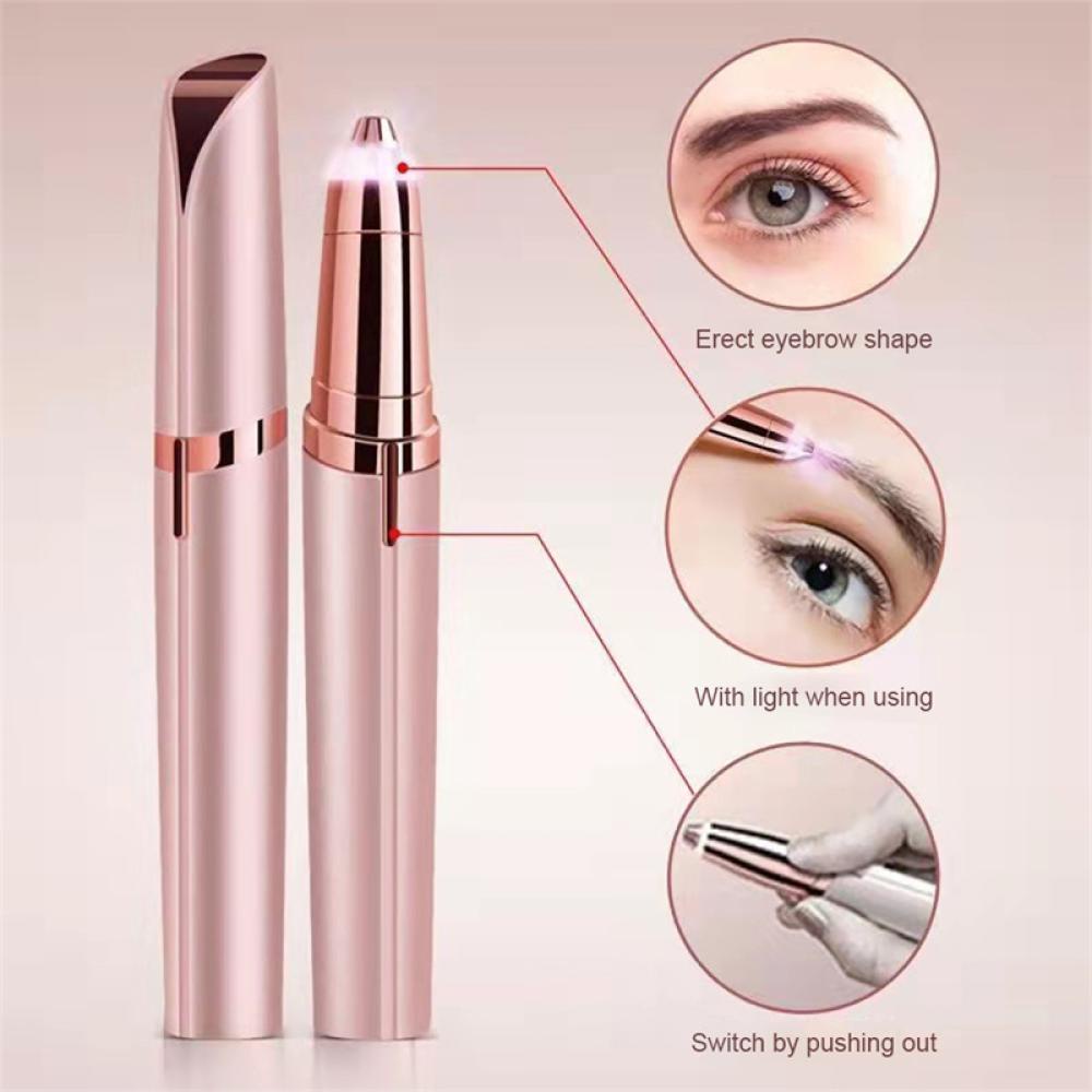 Máy Tỉa Lông Mày Không Đau Di Động Có Thể Sạc Lại D3P5 Cho Nữ
