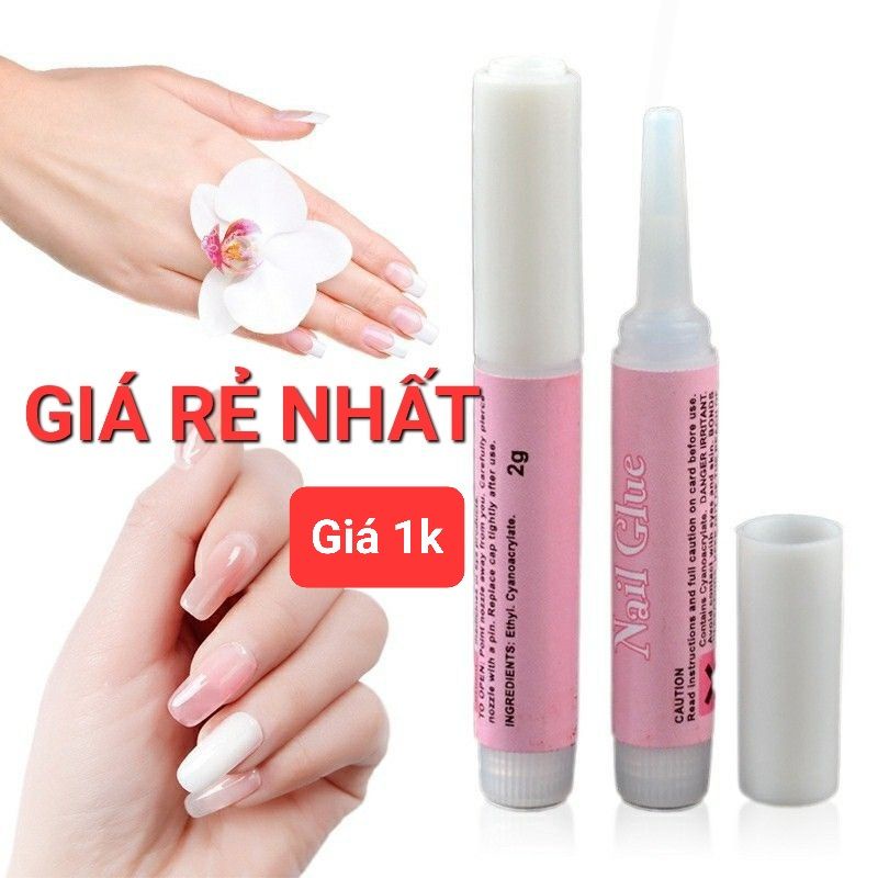 keo dán móng tay giả 1g mini