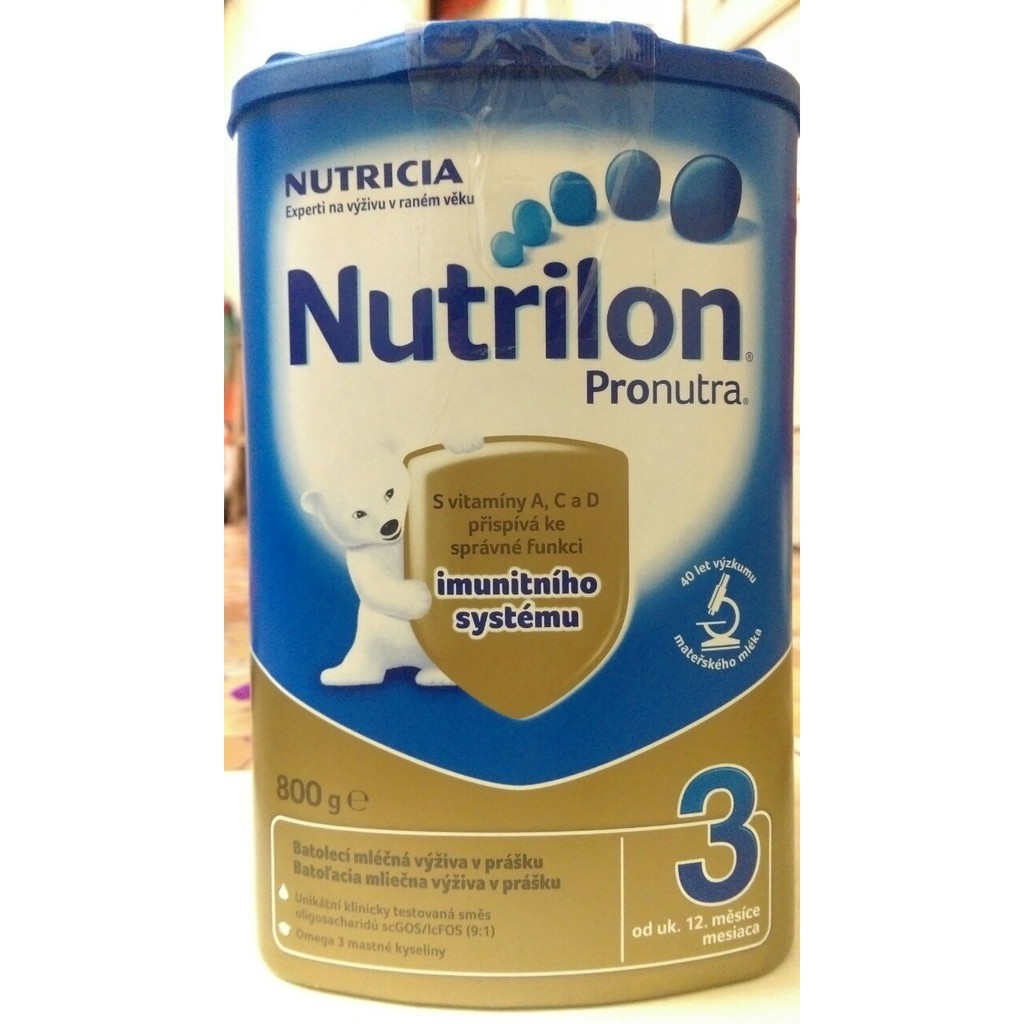 Sữa Nutrilon Séc 800g đủ số