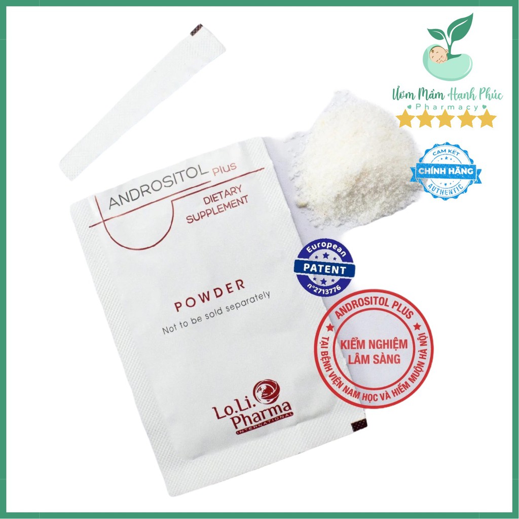 Andrositol Plus  - Tăng thụ thai, hỗ trợ sinh sản cho nam