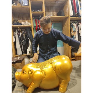 Heo đất tiết kiệm tiền to khủng 80 cm