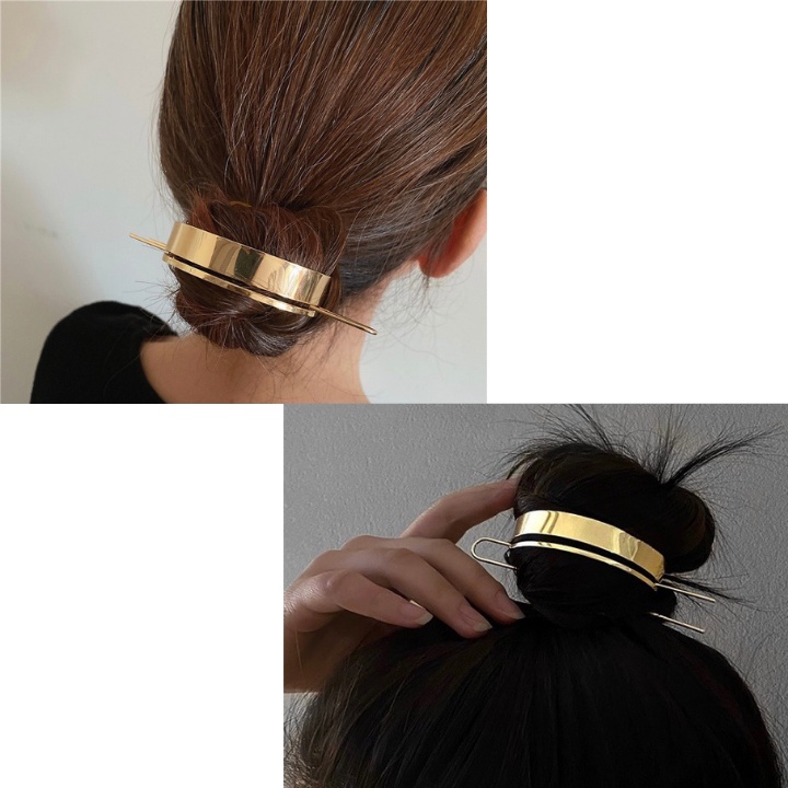 Búi Tóc Kim Loại Tròn Dày Cho Nữ ERASHOP 078475 - Phong Cách Vintage, Đơn Giản, Siêu Rẻ Đẹp