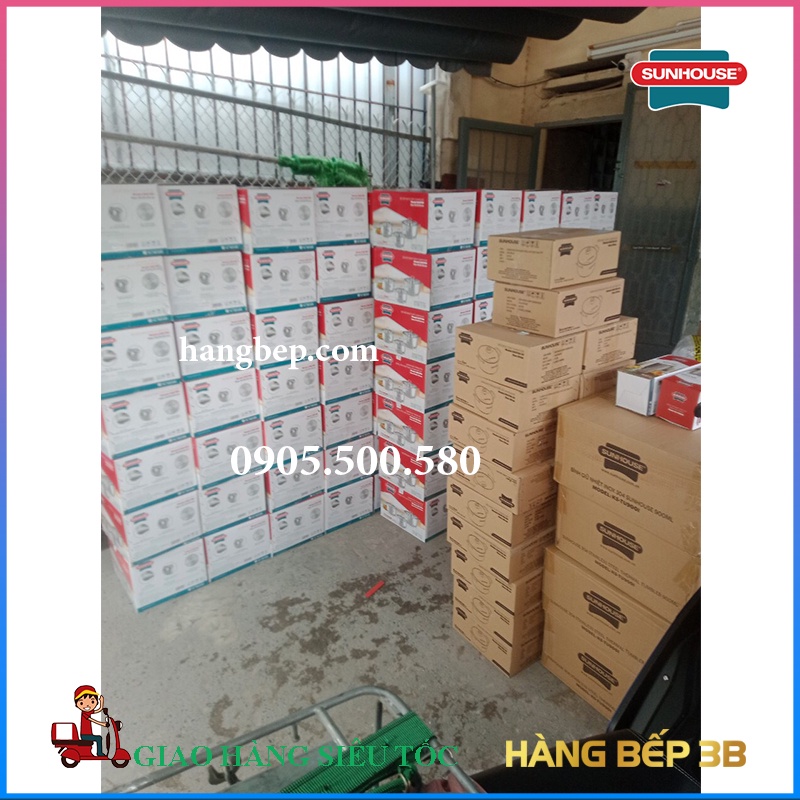 Bộ nồi inox 5 đáy sử dụng bếp từ SHG788  - hàng mới 100%, phân phối chính hãng