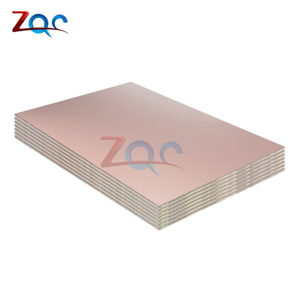 Fr4 pcb 10x15cm 10 * 15 tấm ốp đồng một mặt tự làm nguyên mẫu pcb kit bảng mạch laminate 1,2mm để tự làm relandor 10 x 15 cm20210822